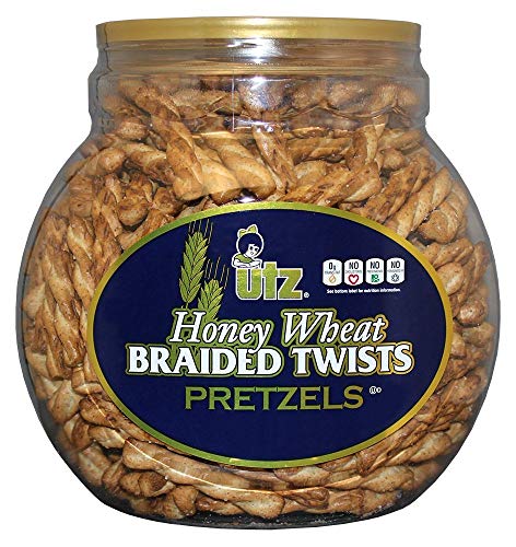 Utz Honey Wheat Braided Pretzel Twists