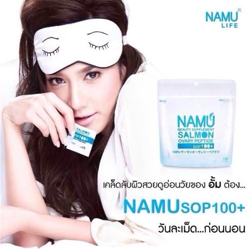Namu SOP100 + Collagen Tablets Skin Baby face Selling Products Contains 30 Capsules.
