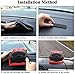 Car Heater, Portable Auto Electronic Heater Fan Fast Heating Defrost 12V 150W Car Defrost Defogger, 2 in 1 Heating/Cooling Function 3-Outlet, Plug Adjustable Thermostat in Cigarette Lighter Heater