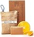Natural Handmade Soap - Bath Shower Soap-Filled Sponge – 100% Organic Safe Body Wash Products for Women - Men - Kids – Unique Skin Care Set for Face - Hands and Body