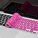 Kuzy - MAGENTA Keyboard Silicone Cover Skin for Macbook