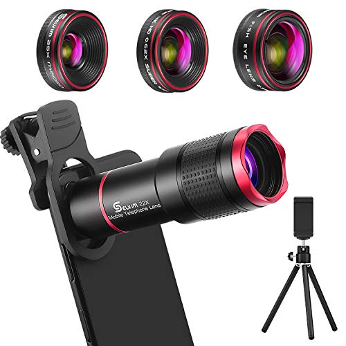 Selvim Kit d’Objectif Smartphone (3 en 1)
