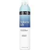 John Frieda Volume Lift Volumizing Hairspray Fine Hair, 10 oz | Air-Silk Technology, Adds Body and Fullness, Long-Lasting Hold, Fine and Flat Hair, Lightweight Formula