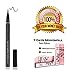 Long Lasting Waterproof Eyebrow Tattoo Pen Pencil Liner Eyebrow Makeup - Lasts Up to 7 Days! (Brown)