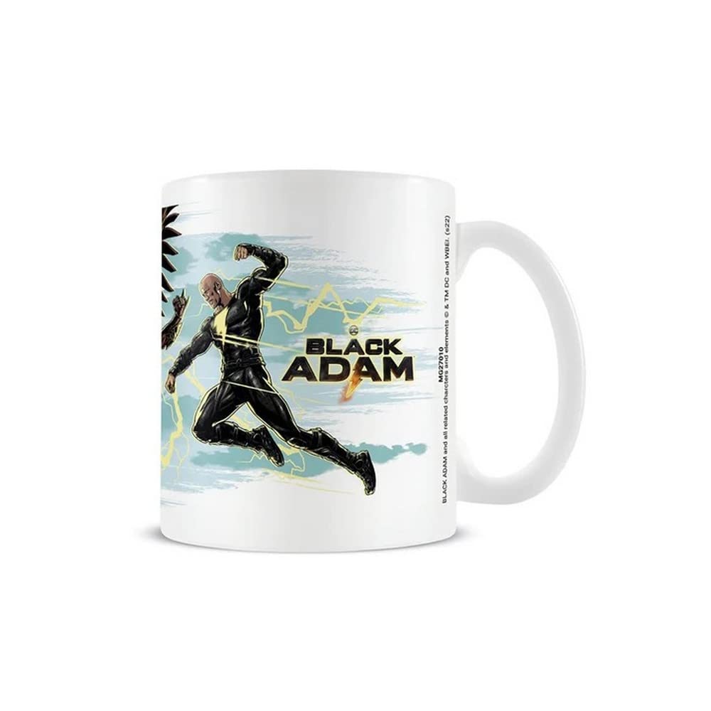 Pyramid International DC Comics Black Adam Mug (Black Adam vs Hawkman Design) in Presentation Gift Box - Official Merchandise