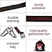 Hammock Tree Straps (Red/Black)