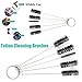5 Tattoo Machine Tube Grip Tip Cleaning Brushes Set Cleaner Kit
