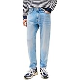 Tommy Jeans Mens Relaxed Tapered Stretch Jeans