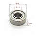 3x8x3mm Steel Deep Groove Ball Bearing,Model Bearings MR83ZZ L-830ZZ Pack of 10