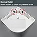 GloryBear Baby Monitor Camera Corner Shelf - for Crib, Wall Mount by Sticker Installation, Compatible with Infant Optics and Most Universal Brands of Baby Monitors (Corner)