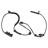 TRQ Front ABS Wheel Speed Sensor Compatible with