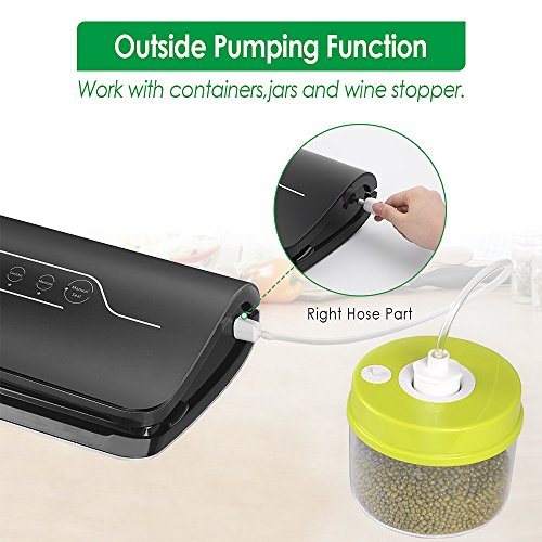 image for Vacuum Sealer Machine,CHULUX Dry Moist Food Preservation Sealer with T