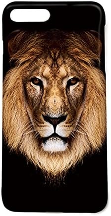 Brown Lion In Dark Pattern Iphone 7 Plus Case, Cool Lion Design Iphone 7Plus 5.5Inch Protective Cover