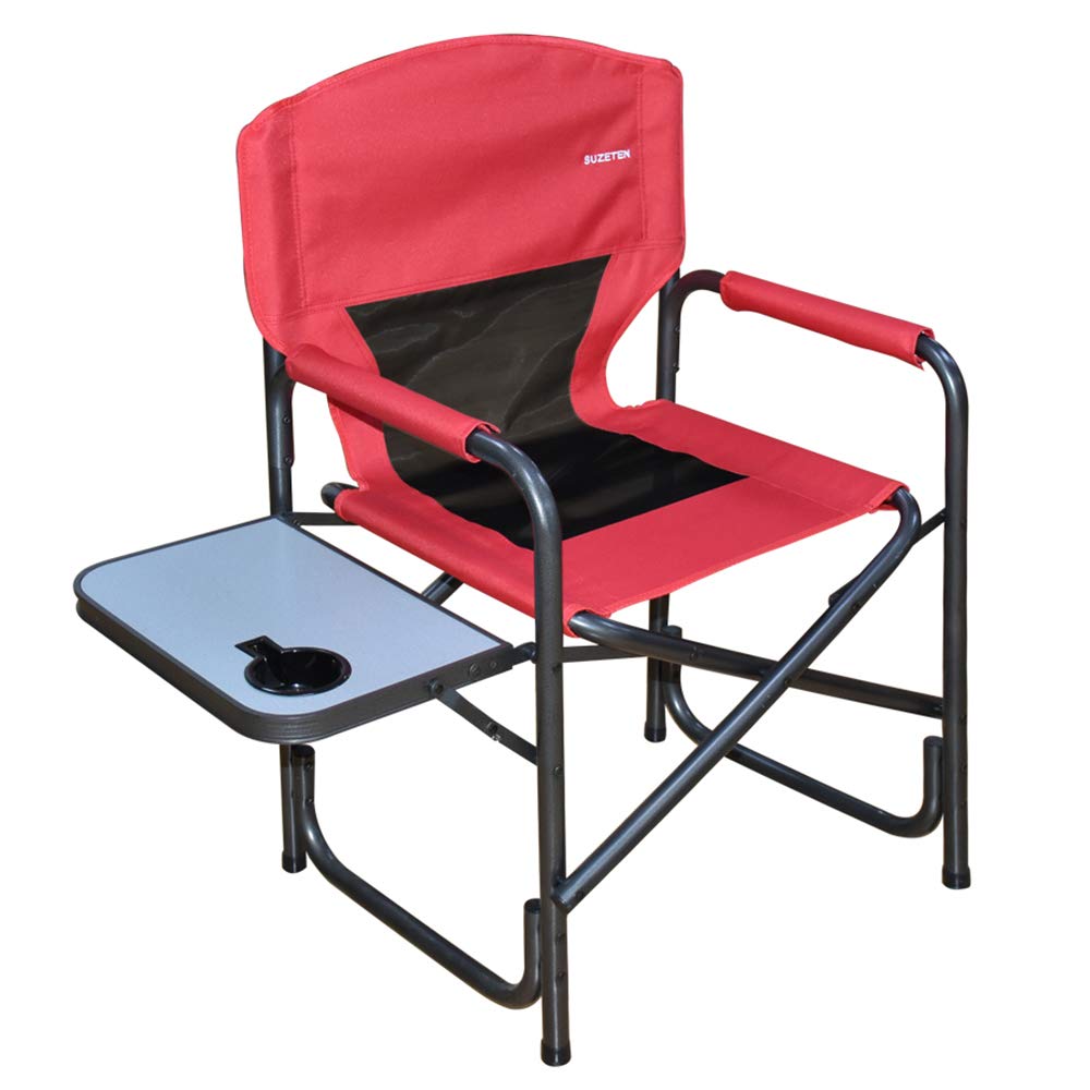 Best portable deck chair with side table 350 lbs