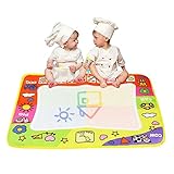 DEESEE(TM) Aqua Doodle Children Drawing Toys Mat Magic Pen Educational Toy 1 Mat+ 2 Water pen Christmas present