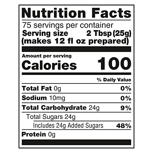 LIPTON LEMON POWDERED ICED TEA, SWEETENED, MAKES 28 QUARTS