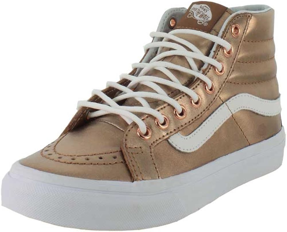 metallic vans womens