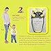 ZEFER 3-in-1 Toddler Cartoon Animal Walking Safety Harness Toddler Reins Leash Green