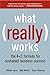 What Really Works: The 4+2 Formula for Sustained Business Success