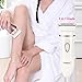 Sminiker Professional Upgrade Womens Electric Razor 4 in 1 Ladies Electric Shaver Cordless Rechargeable Wet/Dry Electric Razor for Women Waterproof Body Hair Bikini Trimmer + Manicure Set (White)