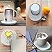 Coffee Mug Warmer for Desk with Auto Shut Off, Keep Temperature Up to 131℉/ 55℃ Safely Use for Office/Home to Warm Coffee Tea Milk Candle Heating Wax