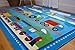 Wildkin Kids Rug for Boys and Girls, Features Skid-Proof Backing and Serged Borders, Made From Durable Nylon Material, Rugs Measures 5 x 7 Feet, BPA-Free, Olive Kids (Trains, Planes, and Trucks), One Size