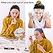 QING Headbands for Women Sweat Wicking Scarf Bandana Elastic Workout Headband Wrap Pack of 6