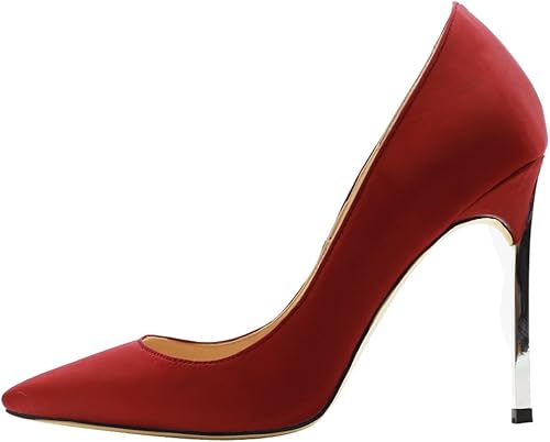 deep red court shoes