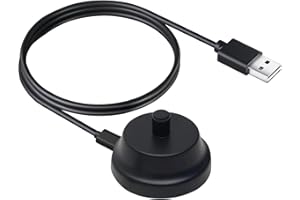 SAFILE Replacement Charger Base Compatible with AquaSonic Black Series Vibe Series Electric Toothbrush