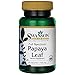 Swanson Papaya Leaf Digestive Health Plant-Based Enzymes Digestion Health Support Supplement (powdered papaya leaf) 400 mg 60 Capsules