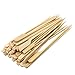 Axe Sickle (8 Inch) Natural Bamboo string,100 Pcs Bamboo Picks Paddle Skewers BBQ Picks (100 per pack)