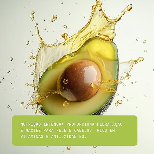 Óleo de Abacate 100% Puro Vegetal e Natural - Hidratante Corporal, Massagem, Banho Aromaterapia e Uso Capilar - Tampa Gotejadora - 140ml Beauts
