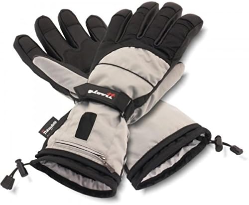 Battery Heated Ski Universal Gloves, up to 8 hours of warmth at one recharge - Glovii (S)
