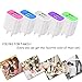 Frerush [5-Pack] 2A 5V 2 USB Port Colorful Wall Travel Home Charger Plug Power Adapter for iPhone 7 SE 6 6s Plus, iPad, Galaxy Series, Note Series, Nexus, Bluetooth Speaker Headset