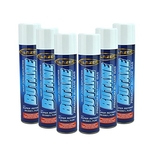 Blazer Premium Butane Refill – 6 Canisters