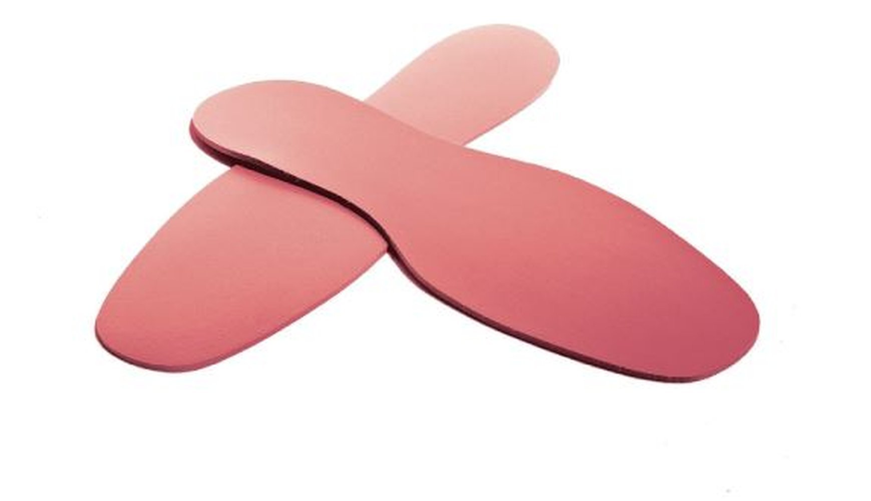Poron Full Length Insoles | 100% Shock Absorbing | Pink (Slow Memory)