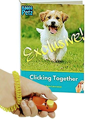Dog Training Clicker Kit with 2 x Kool4Petz strong professional pet training clickers and FREE BONUS puppy training eBook