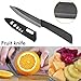 imokLife Ceramic Knife Set (4 Pieces) Kitchen Knives with Safety Sheaths Super Sharp and Never Rust(6