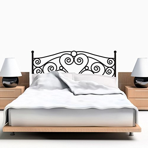 Amazon.com: Scroll Headboard Decal   Full Size   Headboard Wall 