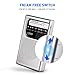AM FM Pocket Radio, AM FM mini Radio Portable with Superior Reception and Clear Sound, Battery Operated Pocket Radio with 3.5mm Headphone Jack