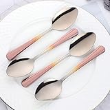 Dinner Spoon Stainless Steel Silverware: 7-Inch