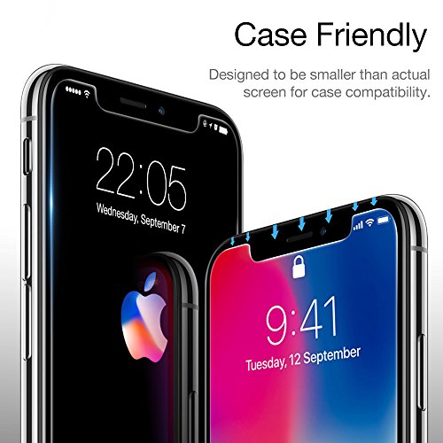 iPhone-X-Screen-Protector-ESR-2-Pack-iPhone-X-Tempered-Glass-Screen-Protector-with-Installation-Kit-Force-Resistant-Up-to-22-Pounds-Case-Friendly-for-iPhoneX-58-inch-2017-released-version