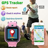 Amazon.com: Kids Smart Watch Phone IP68 Waterproof GPS ...