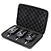 Lixada LED Fishing Bite Alarms for Fishing Rod Adjustable Tone Volume Sensitivity Sound Indicator Alert Bell Fishing Illuminated Swinger with Fishing Tackle Case(Optional)