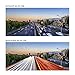 ESDDI 77mm ND Filter HD Adjustable Variable ND2-400 Fader Variable Neutral Density with Schott B270 Glass Dark Black Aluminum Frame