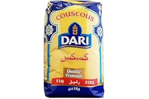 Dari Fine Moroccan Couscous 1kg, 2.2lb, Pack of 3