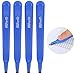 4 Pack Magnetic Staple Remover, FineGood Push Full Professional Easy Set for School, Office and Home - Blue