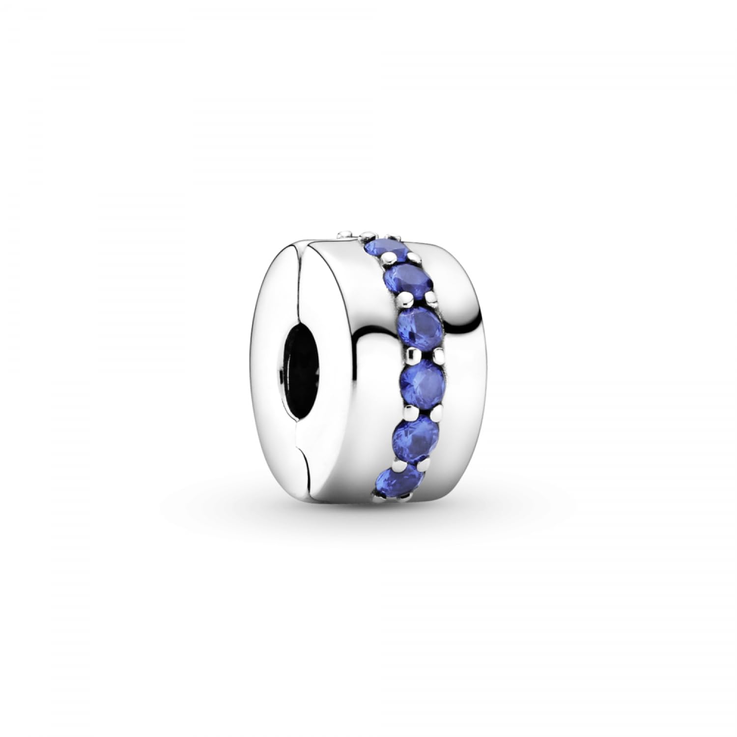 Pandora Blue Sparkle Clip Charm 791972C01
