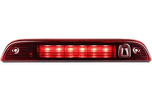 Astra Depot Compatible with 2007-2017 Jeep Patriot 1X Red LED 3rd Brake Light IP67 OE 5116236AB 5116236AC