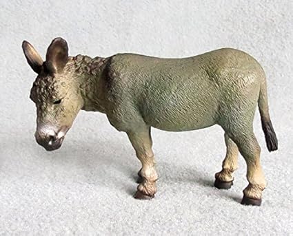 plastic toy donkey
